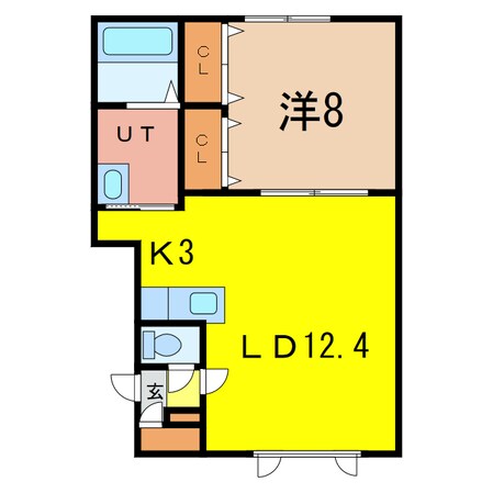 アイミーⅡの物件間取画像